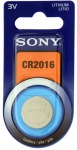 Obrzok produktu SONY Lithiov knoflkov baterie CR2016B1A,  CR2016