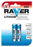 Obrzok produktu Baterie RAVER 2x AAA LITHIUM