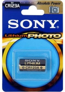 Obrzok SONY Lithiov foto baterie CR123AB1A - CR123AB1A