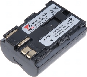 Obrzok tovaru Baterie T6 power Canon BP-508,  BP-511,  BP-511A,  BP-512,  BP-514,  1500mAh,  hnd - DCCA0007
