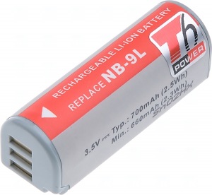 Obrzok tovaru Baterie T6 power Canon NB-9L,  700mAh,  ed - DCCA0018