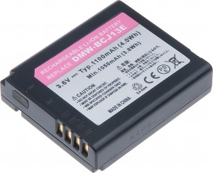 Obrzok tovaru Baterie T6 power Panasonic DMW-BC13,  DMW-BCJ13,  1100mAh,  ern - DCPA0020