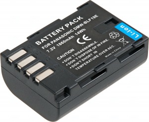 Obrzok tovaru Baterie T6 power Panasonic DMW-BLF19,  1700mAh,  ern - DCPA0025
