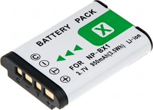 Obrzok tovaru Baterie T6 power Sony NP-BX1,  1080mAh,  ed - DCSO0028
