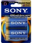 Obrzok produktu SONY Alkalick baterie AM1PTB2D,  2ks LR20 / D,  Stamina Platinum