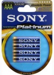 Obrzok produktu SONY AM4PTB4D, 4ks R03 / AAA Stamina Platinum