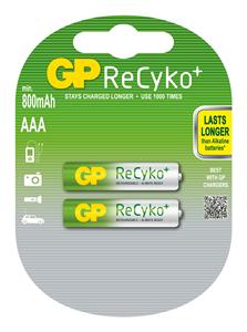 Obrázok Nabíjecí baterie GP AAA Recyko - 1033112060