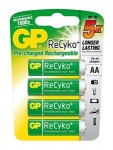 Obrázok produktu Nabíjecí baterie GP AA Recyko+ 4ks