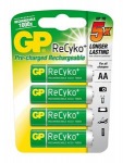 Obrzok produktu Nabjec baterie GP AA Recyko+ 4ks