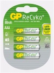 Obrzok produktu Nabjec baterie GP AAA Recyko+ 4ks