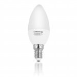 Obrzok produktu Whitenergy LED iarovka | 6xSMD2835| C37 | E14 | 3W | 230V | tepl biela| mlieko