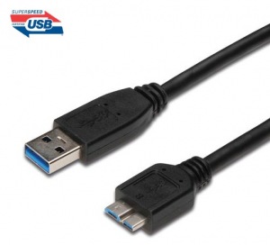 Obrzok CNS USB 3.0 kbel - CAB-USB3-AMUBM-20BK