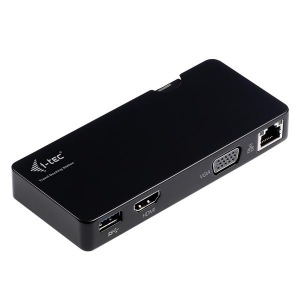 Obrzok i-tec USB 3.0 Travel Docking Station HDMI or VGA Full HD Video - U3TRAVELDOCK