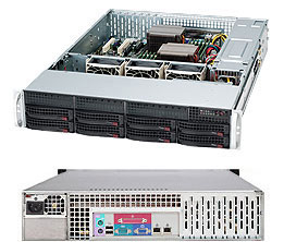 Obrzok Supermicro CSE-825TQ-600LPB 2U chassis - SC825TQ-600LPB