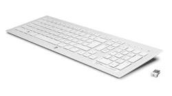 Obrzok HP Wireless K5510 Keyboard - Biela CZ - H4J89AA#AKB