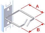 Obrzok TRITON hik 80x80 nerez - RAX-D1-X88-X3