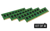 Obrzok 16GB 2400MHz DDR4 ECC Reg CL17 DIMM (Kit of 4) 1Rx8 - KVR24R17S8K4/16