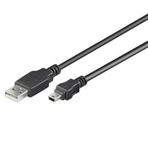 Obrzok USB2.0A-miniUSB kbel M  - 8592220003685