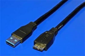 Obrzok USB3.0A-microUSB3.0 kbel M  - 8592220007744