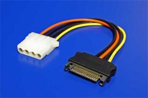 Obrzok Redukcia napjania Molex 5.25" F - S-ATA M - 8592220007935