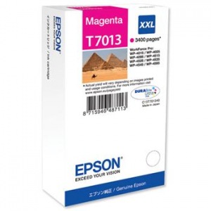 Obrzok kazeta EPSON T7013 XXL Magenta WP4000  - C13T70134010