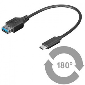 Obrzok USB3.1C-USB3.0A kbel M  - 8592220012908
