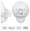 Ubiquiti AIRFIBER - 24GHz Point-to-Point  2Gbps - AF-24HD | obrzok .2