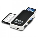 Obrzok produktu AXAGON,  All in One,  CRE-X1,  extern taka kariet USB 2.0,  5-slot,  White - black,  b