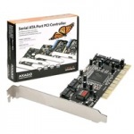 Obrzok produktu AXAGO,   PCIS-50,  PCI karta,  4x SATA I,  radi,  RAID