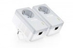 Obrzok produktu TP-LINK TL-PA4010PKIT  Dvojica adaptrov 500Mbps,  AV500 Nano Powerline Adapter Starter Ki