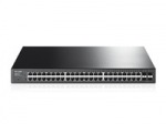 Obrzok produktu TP-LINK T1600G-52PS JetStream,  48-Port Gigabit PoE+ Smart Switch,  48xGbps RJ45 + 4x SFP