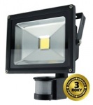 Obrzok produktu Solight LED vonkaj reflektor,  20W,  1400lm,  AC 230V,  ierna,  so senzorom