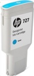 Obrzok produktu F9J76A HP 727 300-ml Cyan DesignJet Ink Cartridge