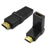 Obrzok produktu SBOX - prepojovac adaptr HDMI  /  HDMI,  F  /  M,  360,  AD.HDMI-360