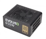 Obrzok produktu EVOLVEO G650 zdroj 650W,  eff 90%,  80+ GOLD,  aPFC,  modulrn,  retail