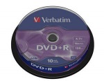 Obrzok produktu Verbatim DVD+R 10 pack 16x / 4.7GB