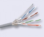 Obrzok produktu FTP 8 ilov kbel,  Cat5,  drt,  1.0m,  metr,  siv