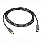 Obrzok produktu USB2.0 A-B kbel M / M,  5.0m,  prepojovac,  ierny