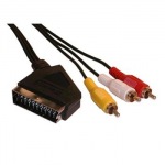 Obrzok produktu SCART-3xCinch kbel M / M,  1.5m