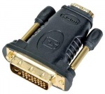 Obrzok produktu HDMI-DVI redukcia F / M,  adaptr
