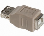 Obrzok produktu USB2.0 A-B redukcia F / F,  adaptr