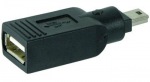 Obrzok produktu USB2.0A-miniUSB2.0 redukcia F / M,  adaptr