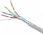 Obrzok produktu FTP 8 ilov kbel,  Cat5,  drt,  305m balenie,  siv