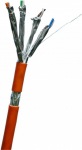 S-FTP 8 žilový kábel, Cat7, drôt, 1.0m, metráž, oranžový | Obrázok produktu S-FTP 8 žilový kábel, Cat7, drôt, 1.0m, metráž, oranžový