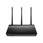 Asus RT-AC66U B1 Dual-Band WiFi N Router 1750N 3x5dBi s USB | Obrázok produktu Asus RT-AC66U B1 Dual-Band WiFi N Router 1750N 3x5dBi s USB