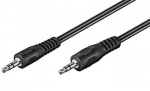 Obrzok produktu Jack3.5mm-Jack3.5mm kbel M / M,  0.5m,  prepojovac