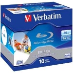 Obrzok produktu Verbatim BD-R DL 50GB 6x| pre tla , 1ks 