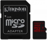 Obrzok produktu Kingston microSDHC 32GB + adaptr