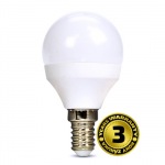 Obrázok produktu Solight LED žiarovka,  miniglobe,  6W,  E14,  3000K,  450lm,  biele prevedenie