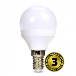 Obrzok produktu Solight LED iarovka,  miniglobe,  6W,  E14,  3000K,  450lm,  biele prevedenie